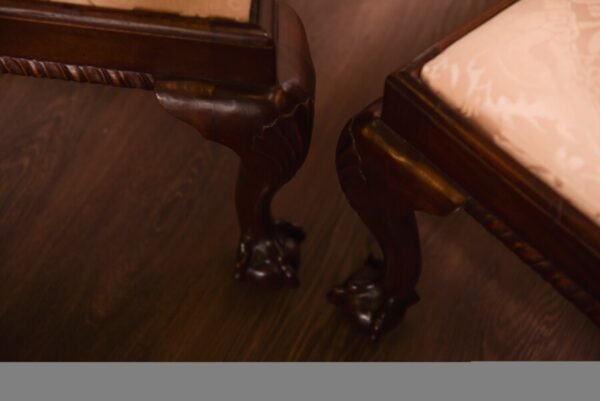 Pair Of Chippendale Style Chairs SAI1396 - Image 7
