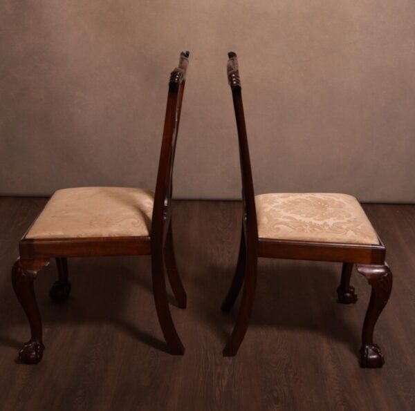 Pair Of Chippendale Style Chairs SAI1396 - Image 19