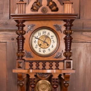 Edwardian German Wall Clock SAI2520 Antique Clocks