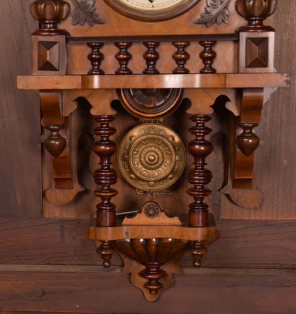 Edwardian German Wall Clock SAI2520 - Image 4