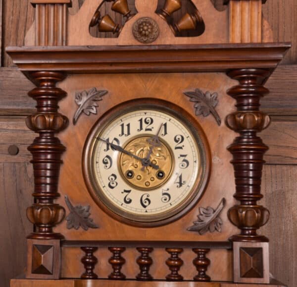 Edwardian German Wall Clock SAI2520 Antique Clocks 7