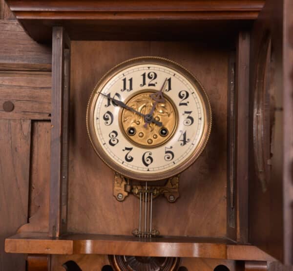 Edwardian German Wall Clock SAI2520 Antique Clocks 8