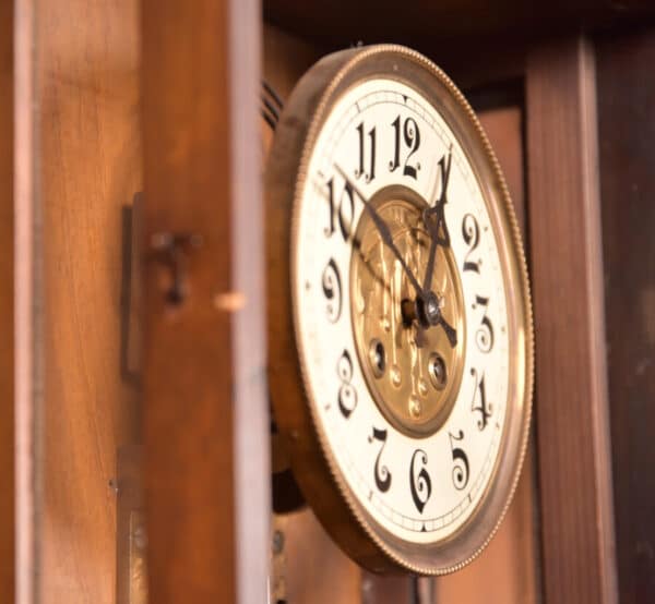 Edwardian German Wall Clock SAI2520 - Image 13