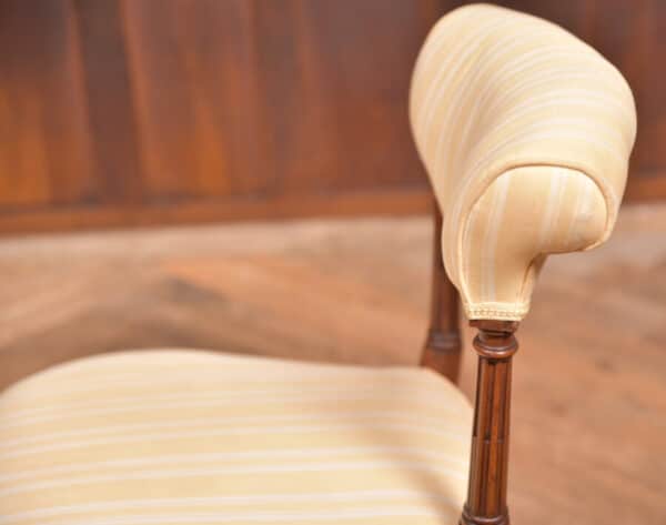 Edwardian Walnut Nursing Chair SAI2514 - Image 5