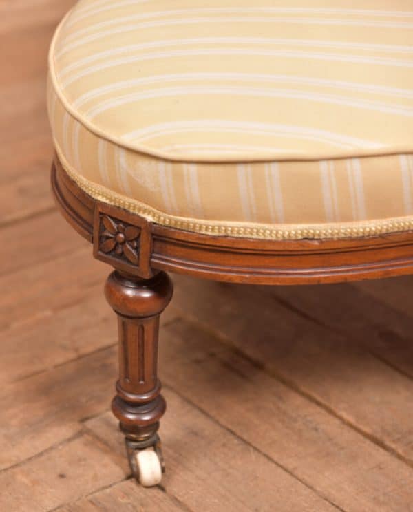 Edwardian Walnut Nursing Chair SAI2514 - Image 4