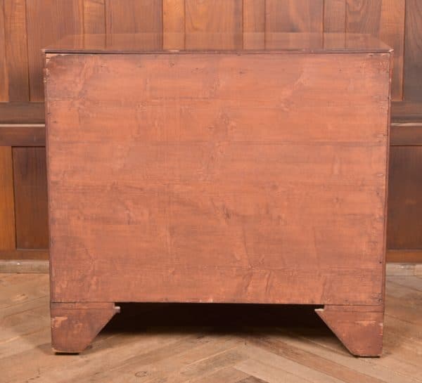 Georgian Mahogany Bowfront Chest Of Drawers SAI2515 - Image 12
