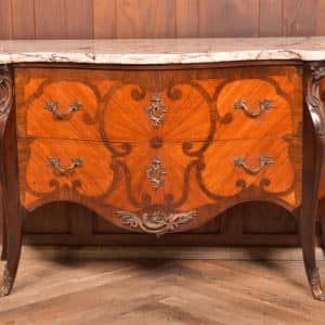 French Marble Top Chest Of Drawers SAI2516 Antique Draws