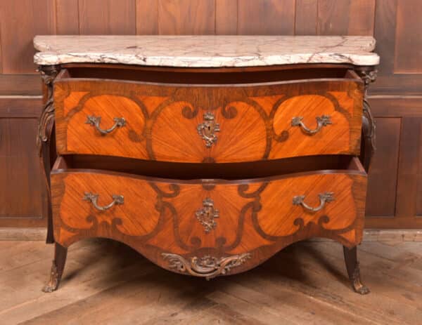 French Marble Top Chest Of Drawers SAI2516 - Image 13