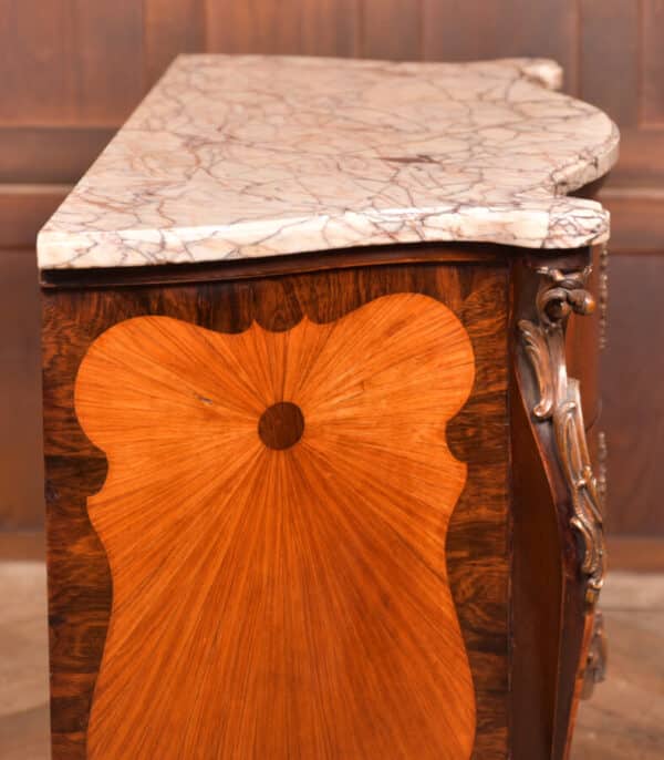 French Marble Top Chest Of Drawers SAI2516 - Image 9