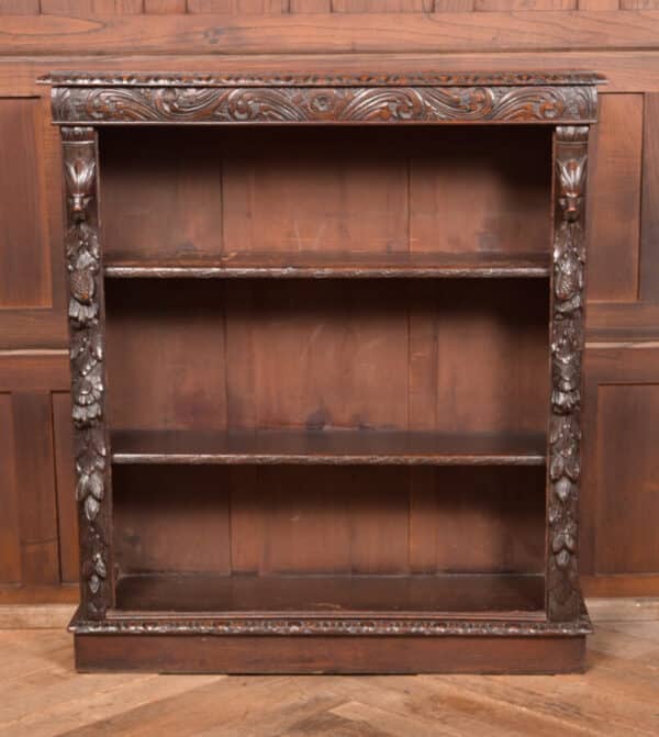 Edwardian Open Bookcase SAI2517 Antique Bookcases 4