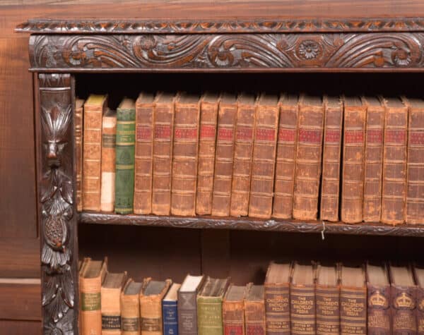 Edwardian Open Bookcase SAI2517 - Image 6