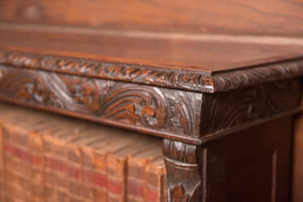 Edwardian Open Bookcase SAI2517 - Image 8