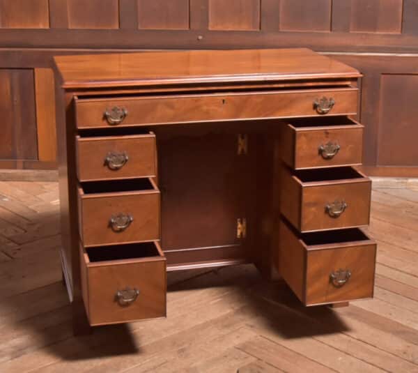 Mahogany Knee Hole Desk SAI2532 Antique Furniture 10