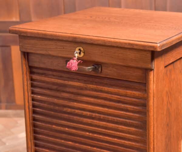 Edwardian Oak Filing / Music Cabinet SAI2523 - Image 13