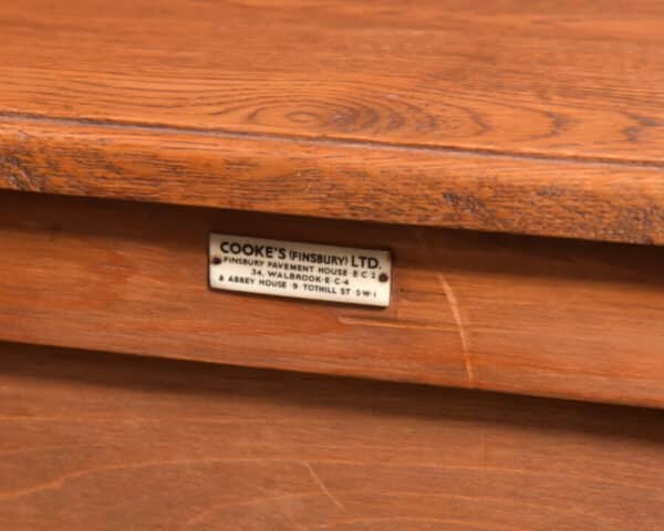 Edwardian Oak Filing / Music Cabinet SAI2523 Antique Cabinets 13