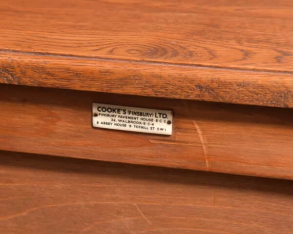 Edwardian Oak Filing / Music Cabinet SAI2523 - Image 11
