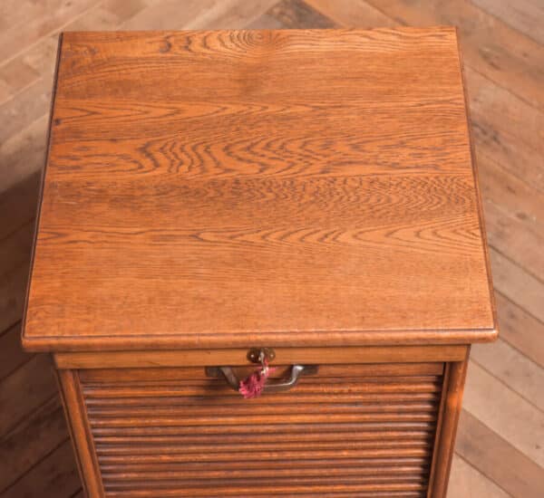 Edwardian Oak Filing / Music Cabinet SAI2523 - Image 9