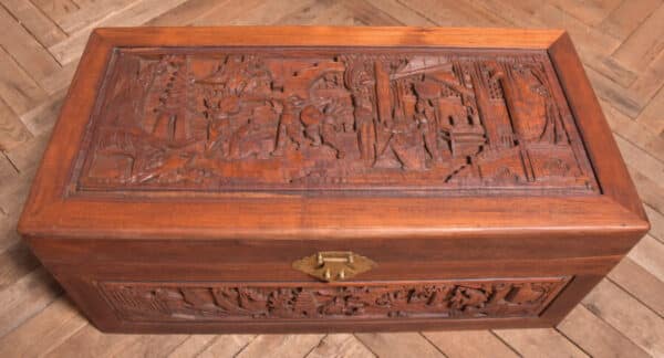 Chinese Camphor Wood Blanket / Storage Box SAI2525 Antique Chests 5