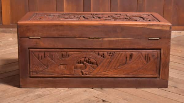 Chinese Camphor Wood Blanket / Storage Box SAI2525 Antique Chests 10