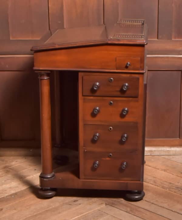 Victorian Rose Wood Davenport SAI2531 - Image 7