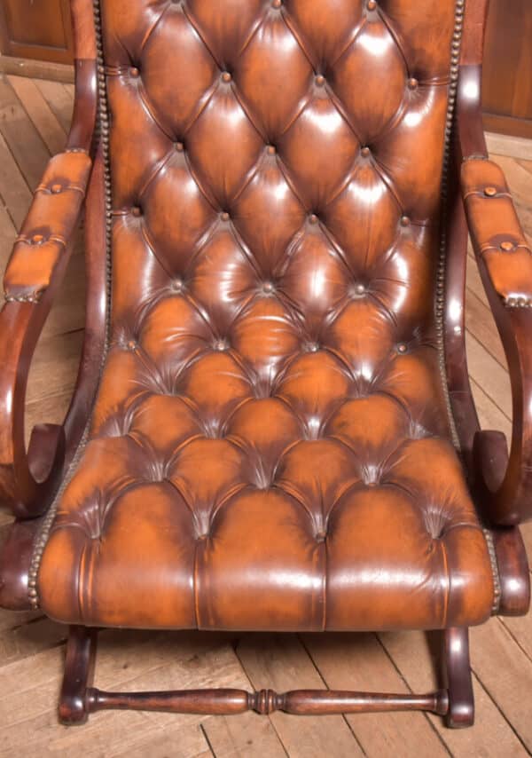Mahogany & Leather Chair SAI2526 Vintage 10