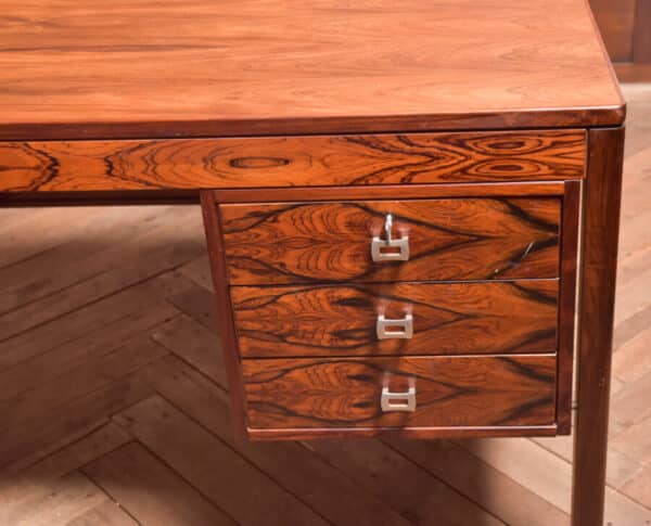 Beautiful Vintage Rosewood Writing Desk SAI2528 - Image 2