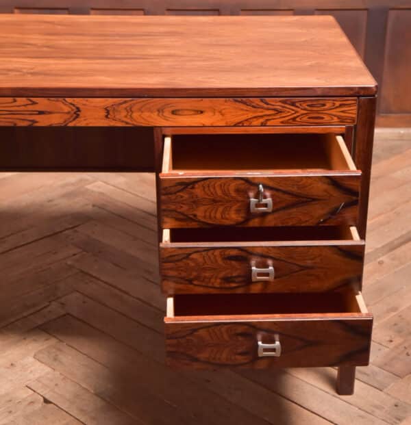 Beautiful Vintage Rosewood Writing Desk SAI2528 - Image 4