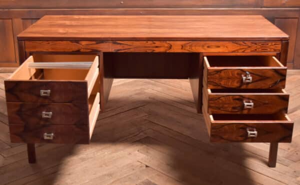 Beautiful Vintage Rosewood Writing Desk SAI2528 - Image 5