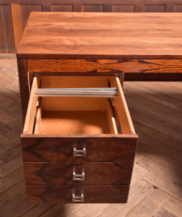 Beautiful Vintage Rosewood Writing Desk SAI2528 - Image 6