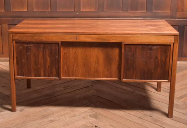 Beautiful Vintage Rosewood Writing Desk SAI2528 - Image 9