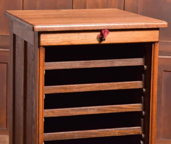 Edwardian Oak Filing / Music Cabinet SAI2523 - Image 3