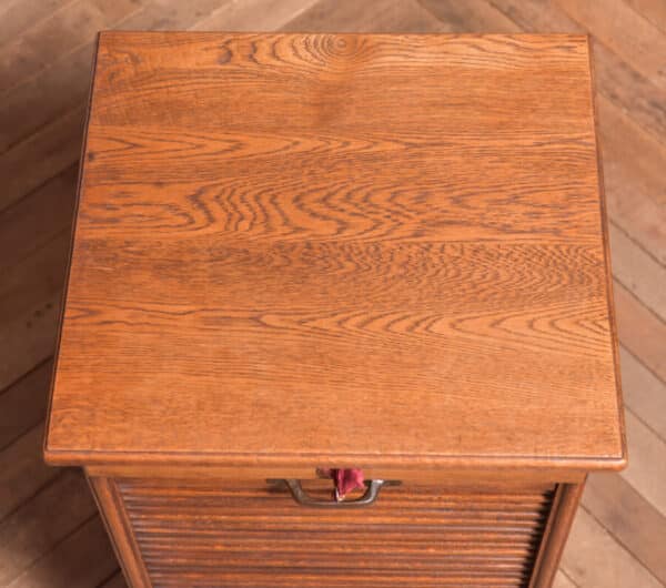 Edwardian Oak Filing / Music Cabinet SAI2523 Antique Cabinets 19