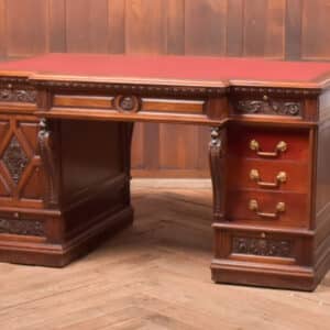 Edwardian Mahogany Partners Desk SAI2518 Antique Desks