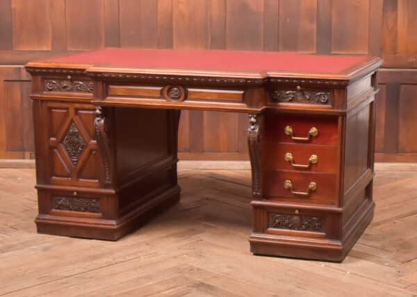 Edwardian Mahogany Partners Desk SAI2518 Antique Desks 3