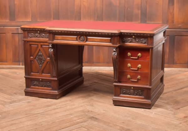Edwardian Mahogany Partners Desk SAI2518 Antique Desks 4