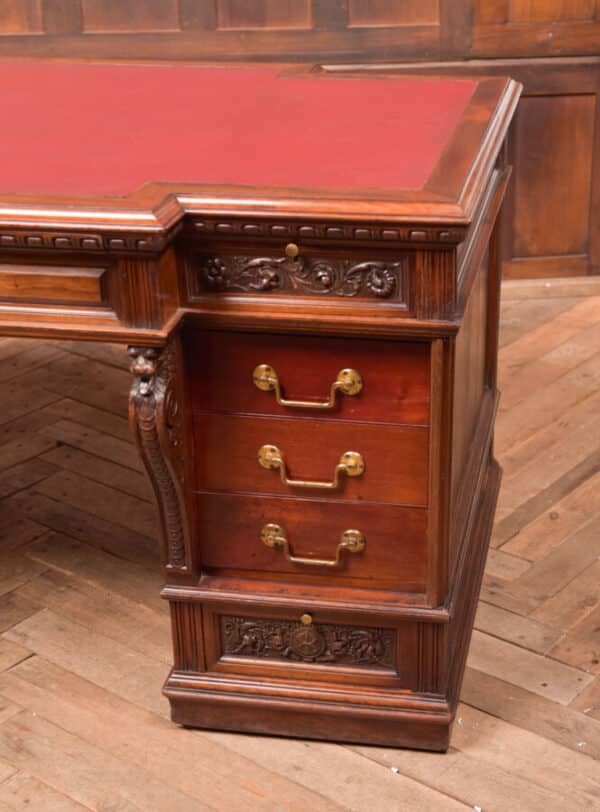 Edwardian Mahogany Partners Desk SAI2518 Antique Desks 6