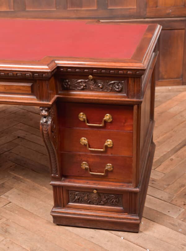 Edwardian Mahogany Partners Desk SAI2518 - Image 4