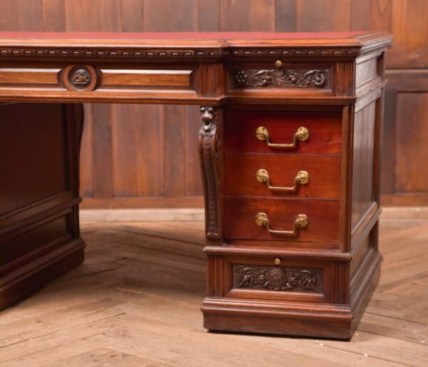 Edwardian Mahogany Partners Desk SAI2518 Antique Desks 15