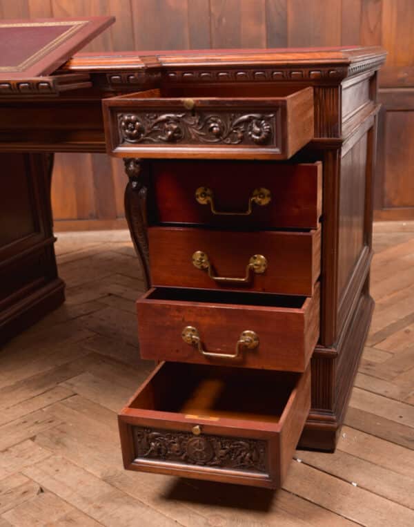 Edwardian Mahogany Partners Desk SAI2518 Antique Desks 20