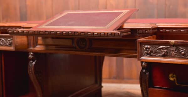 Edwardian Mahogany Partners Desk SAI2518 - Image 19
