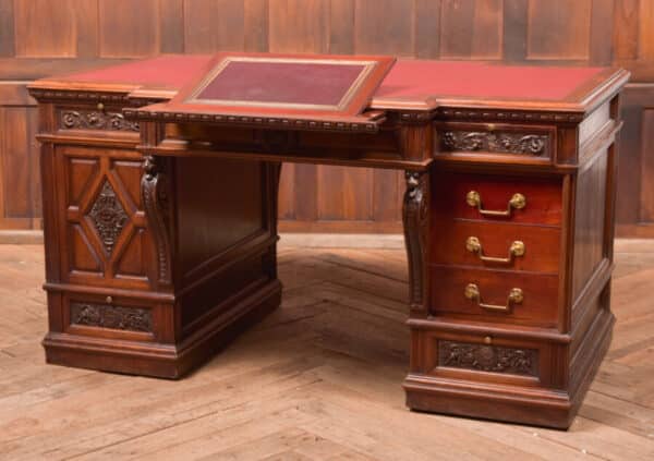 Edwardian Mahogany Partners Desk SAI2518 Antique Desks 22
