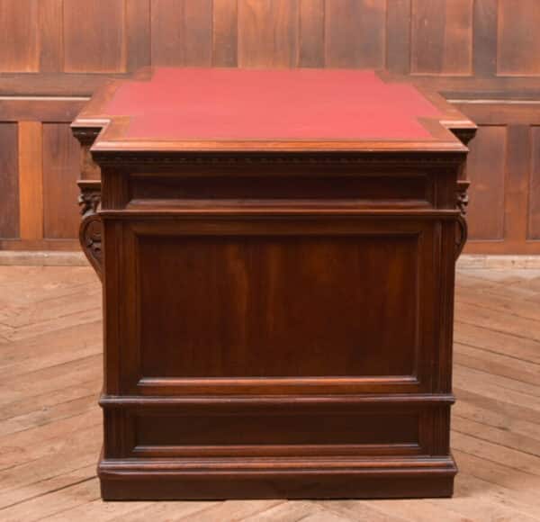 Edwardian Mahogany Partners Desk SAI2518 - Image 31