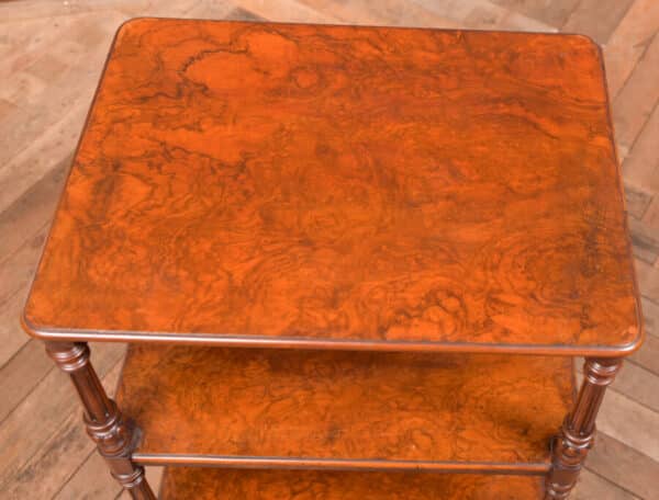 Victorian Walnut Whatnot SAI2538 - Image 3