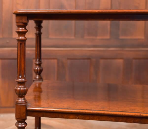 Victorian Walnut Whatnot SAI2538 - Image 8