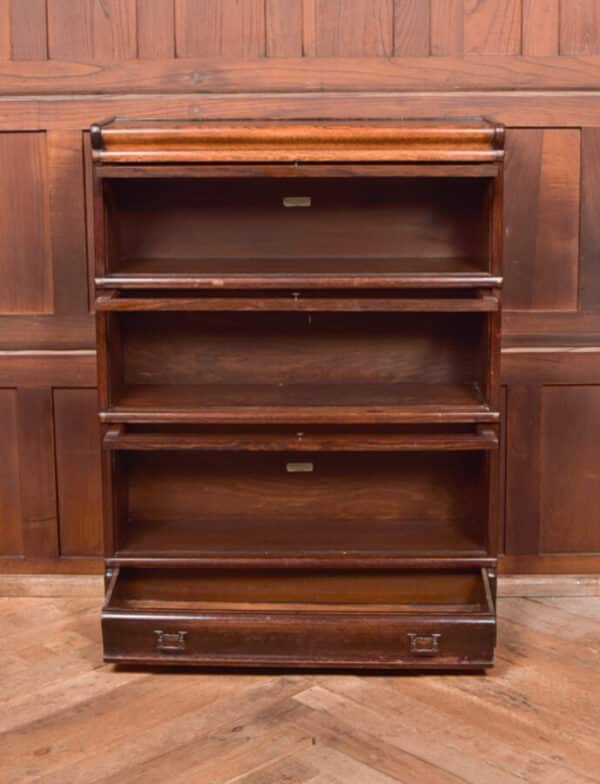 3 Sectional Globe Wernicke Oak Bookcase SAI2535 - Image 15
