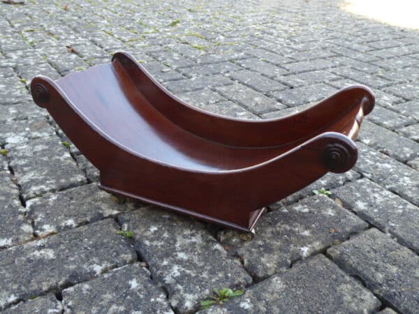Georgian mahogany cheese coaster - Image 2