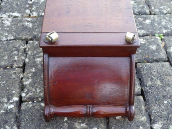 Georgian mahogany cheese coaster - Image 4