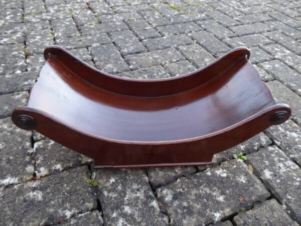 Georgian mahogany cheese coaster - Image 6