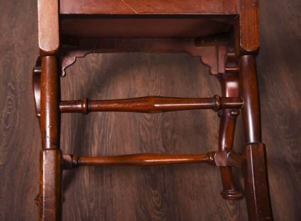 Set Of 7 Mahogany Queen Anne Style Chairs SAI1214 - Image 5