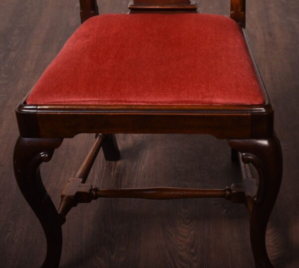 Set Of 7 Mahogany Queen Anne Style Chairs SAI1214 Antique Chairs 16